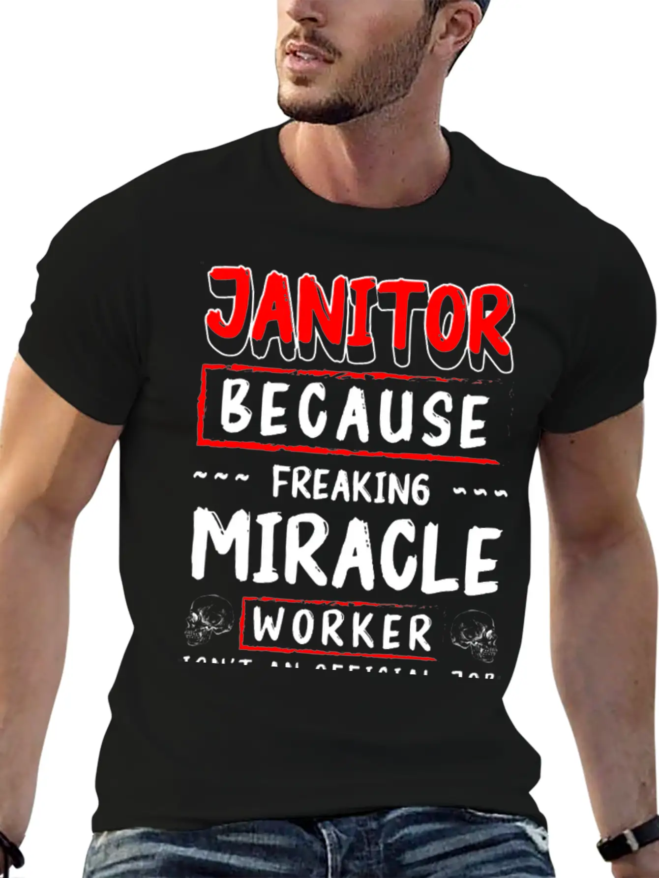 Janitor Profession Building Superintendent Trash Classic Cotton Tee – Unisex Comfort For Any Season