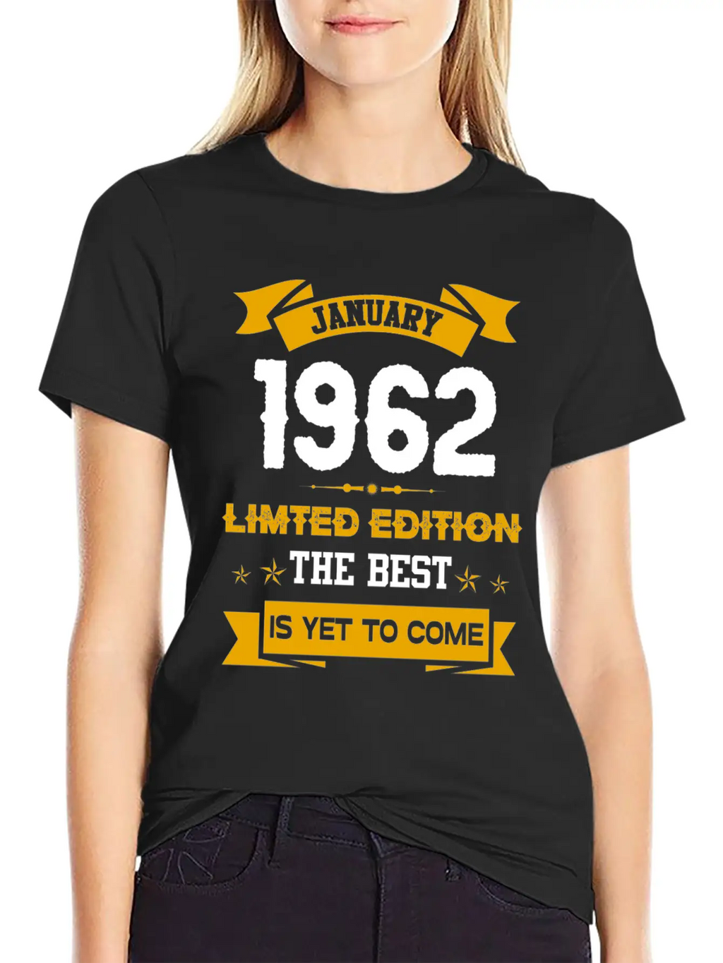 January 1962 Birthday Surprise Unisex Casual T-Shirt – Clean Design For Daily Comfort