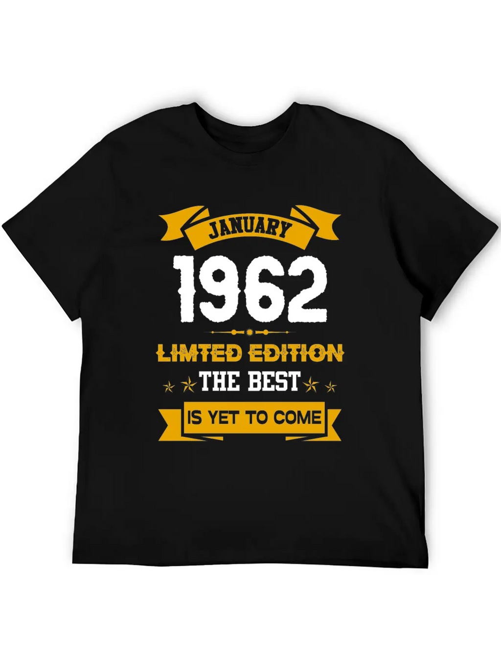 January 1962 Birthday Surprise Unisex Casual T-Shirt – Clean Design For Daily Comfort