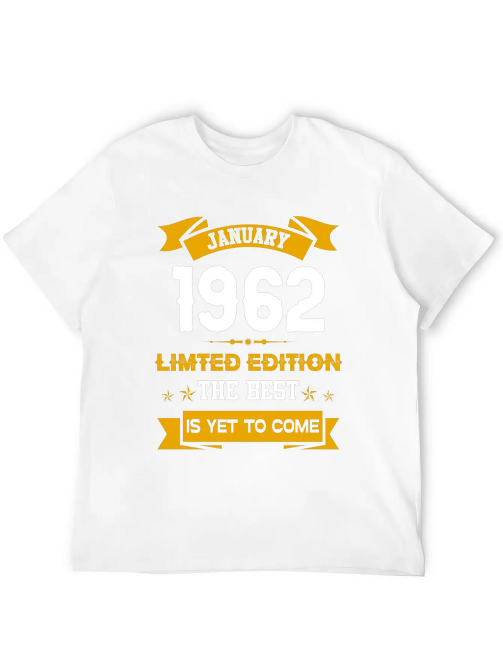 January 1962 Birthday Surprise Unisex Casual T-Shirt – Clean Design For Daily Comfort