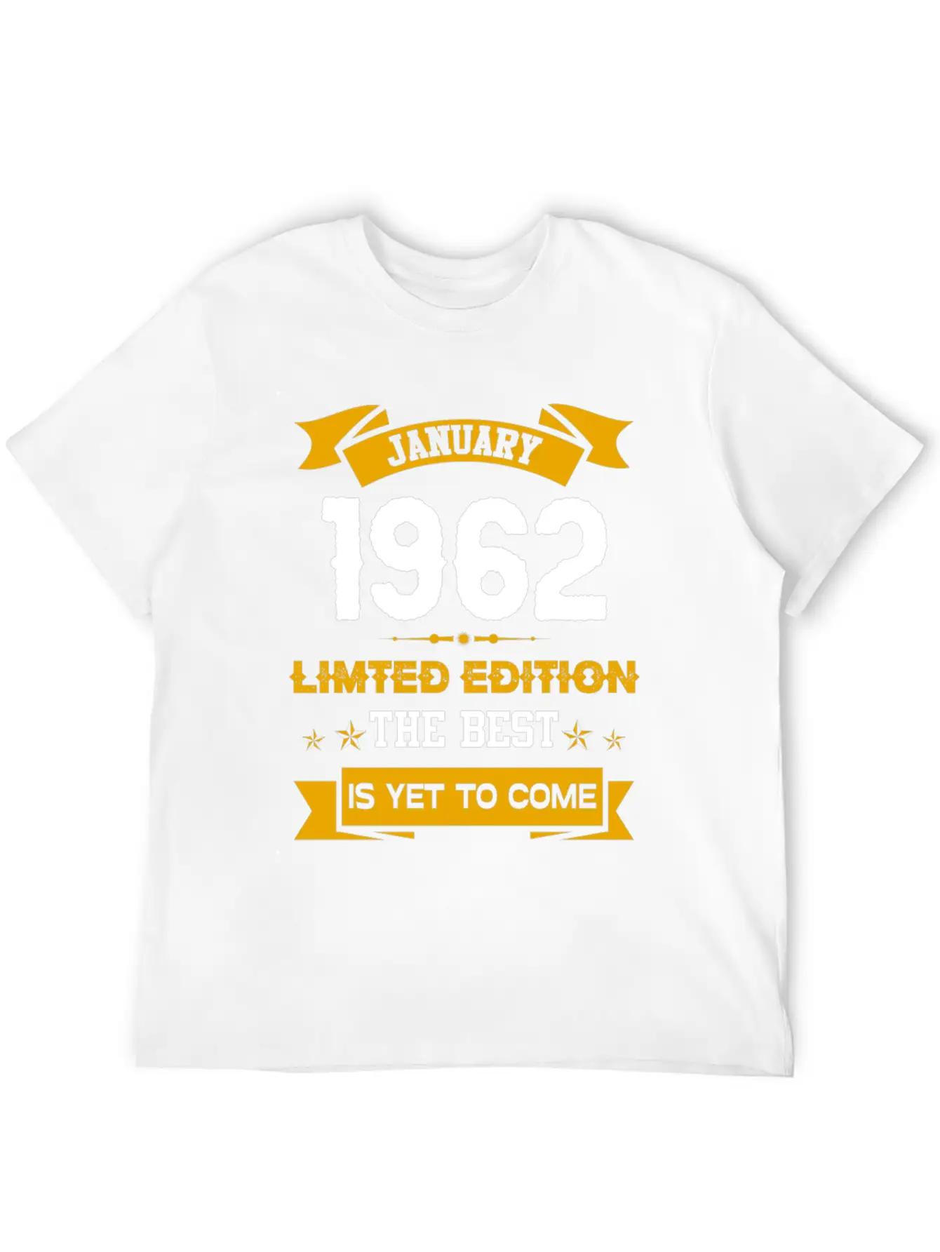 January 1962 Birthday Surprise Unisex Casual T-Shirt – Clean Design For Daily Comfort