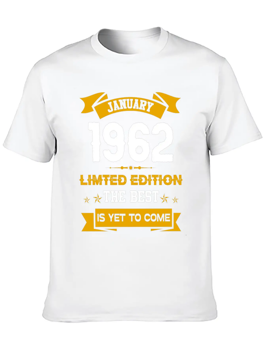 January 1962 Birthday Surprise Unisex Casual T-Shirt – Clean Design For Daily Comfort