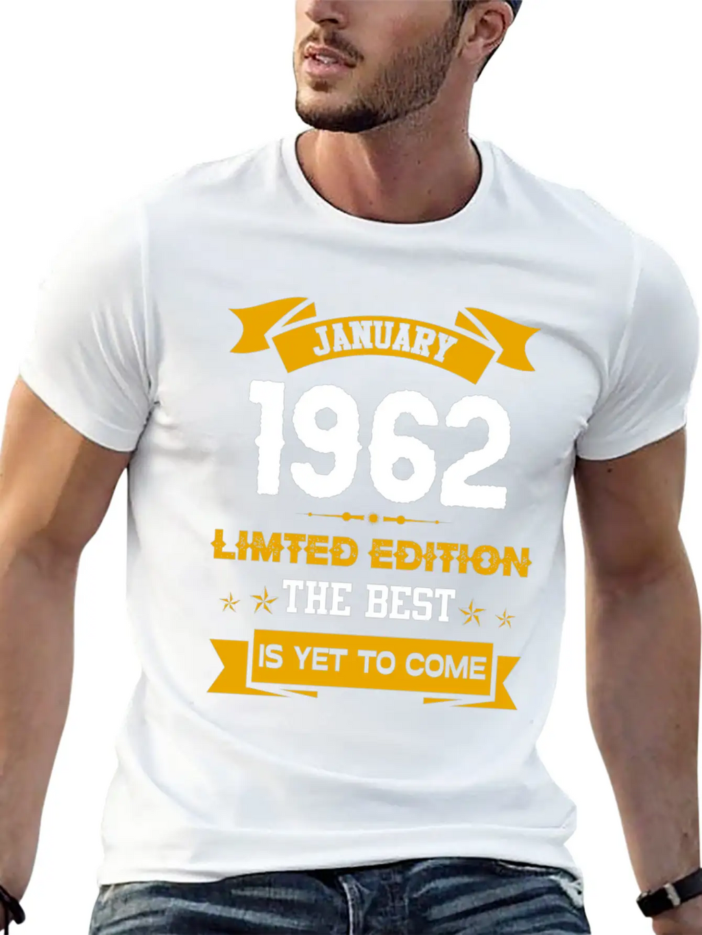 January 1962 Birthday Surprise Unisex Casual T-Shirt – Clean Design For Daily Comfort