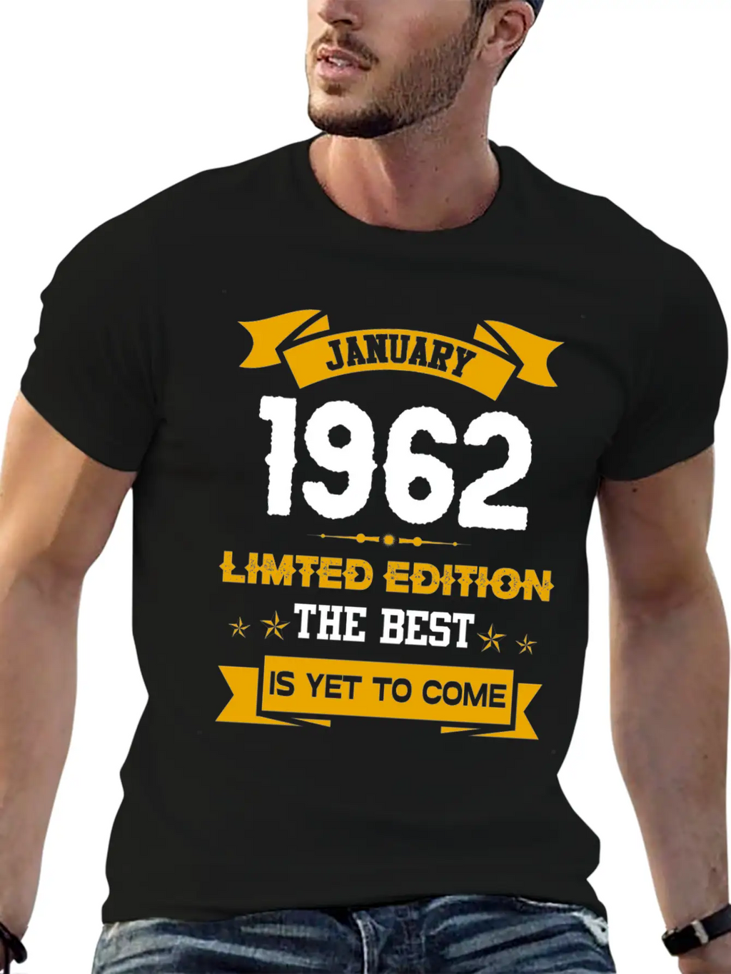 January 1962 Birthday Surprise Unisex Casual T-Shirt – Clean Design For Daily Comfort