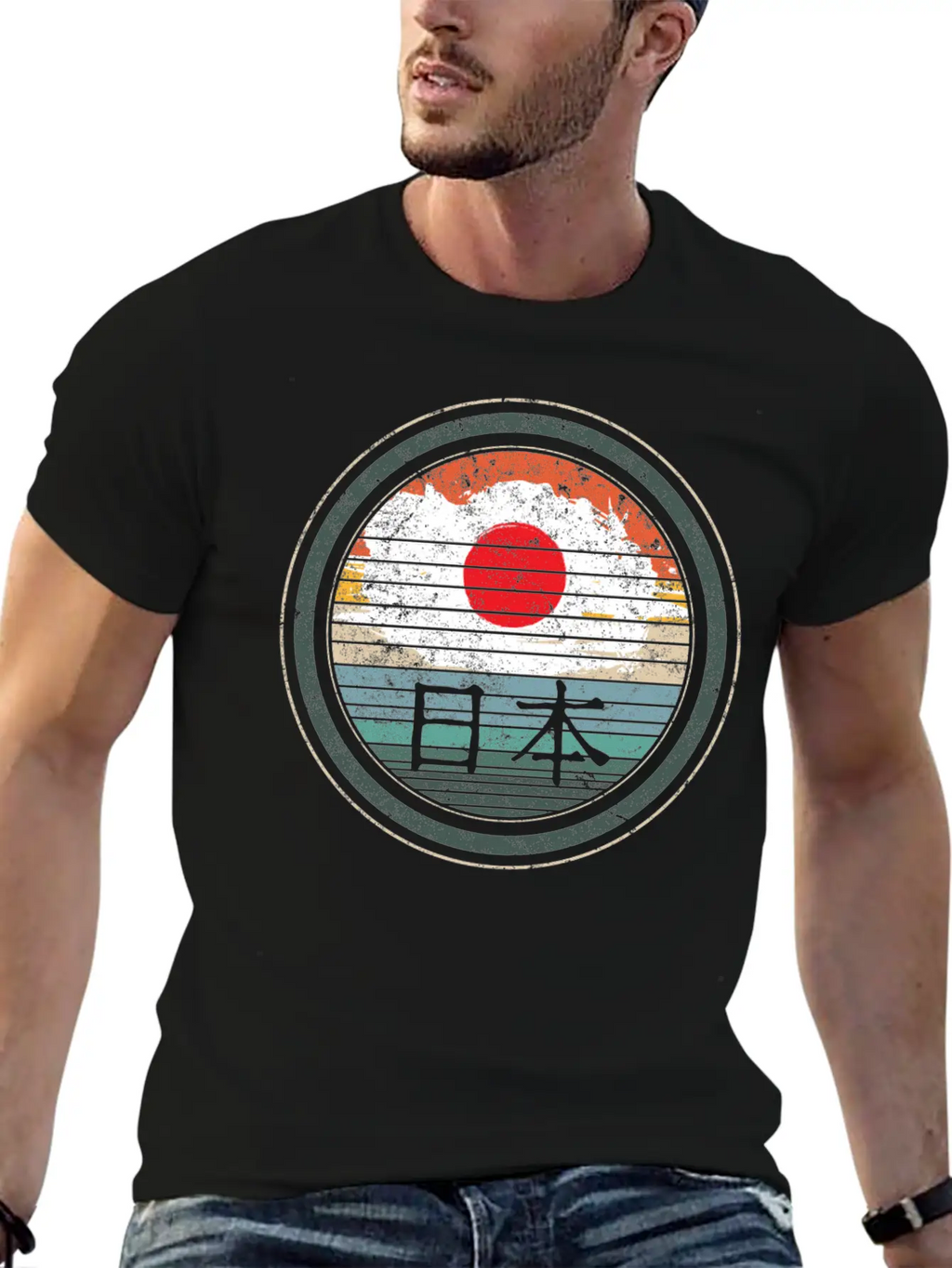 Japan Flag Shirt, Japanese Flag Tee, Tokyo Japan, Breathable Graphic T-Shirt – Perfect For Casual Days