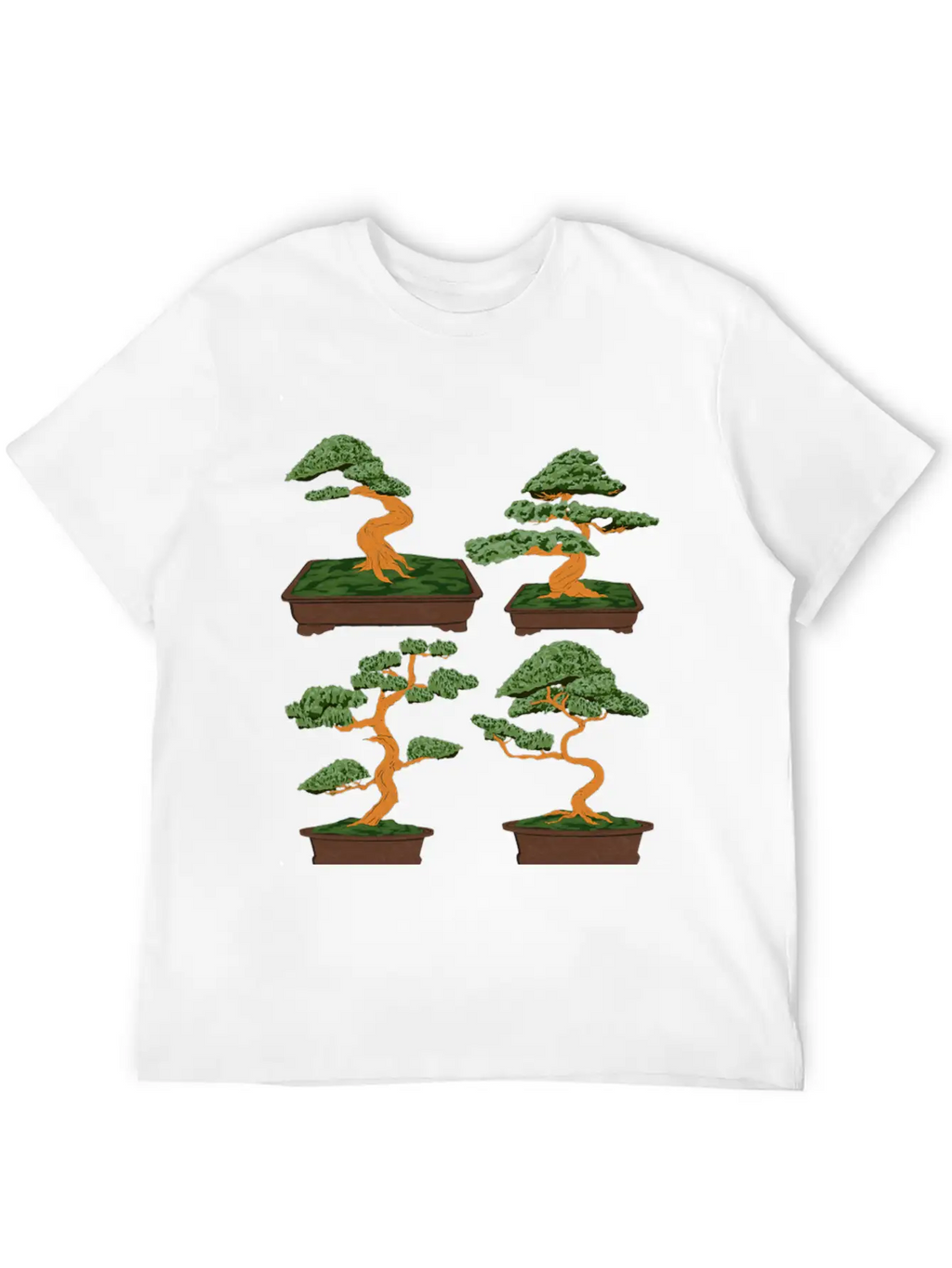 Japanese Culture Aesthetic Zen Buddhist Bonsai Timeless Short Sleeve Tee – Comfy And Minimalist Design
