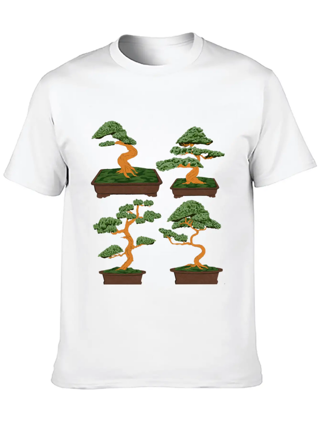 Japanese Culture Aesthetic Zen Buddhist Bonsai Timeless Short Sleeve Tee – Comfy And Minimalist Design