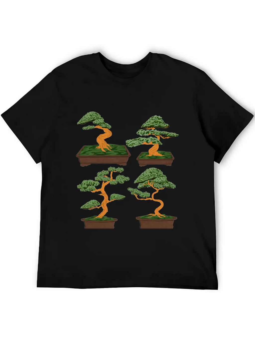 Japanese Culture Aesthetic Zen Buddhist Bonsai Timeless Short Sleeve Tee – Comfy And Minimalist Design