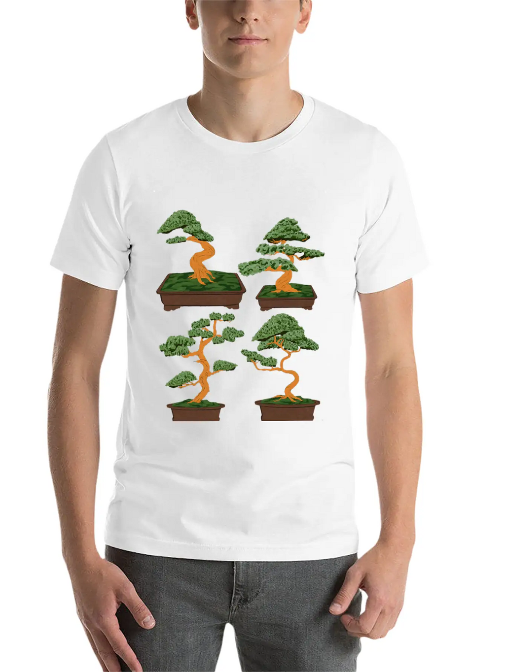 Japanese Culture Aesthetic Zen Buddhist Bonsai Timeless Short Sleeve Tee – Comfy And Minimalist Design