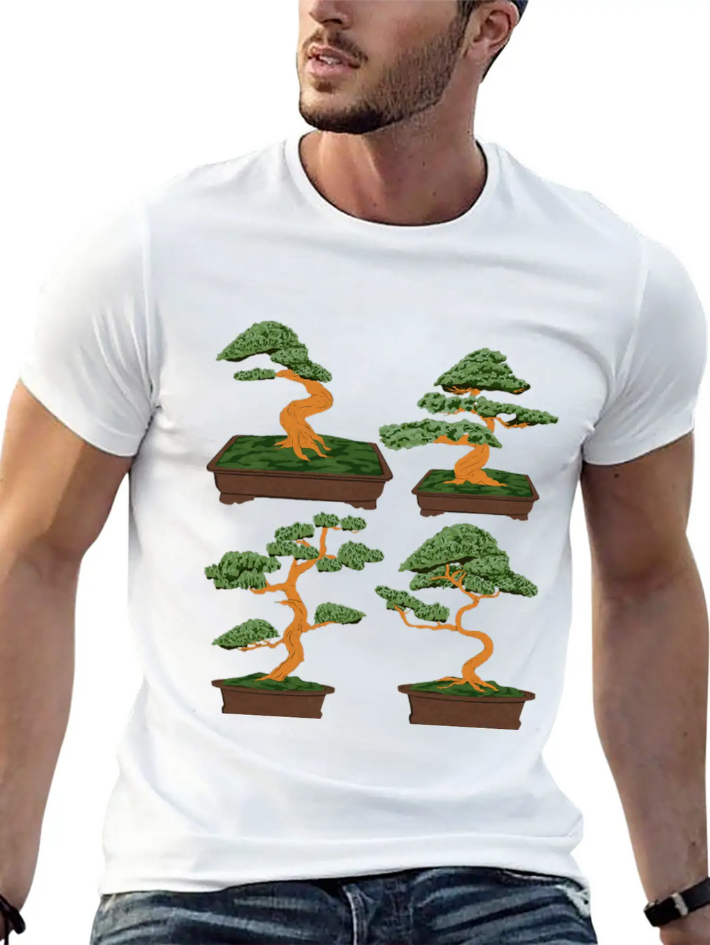 Japanese Culture Aesthetic Zen Buddhist Bonsai Timeless Short Sleeve Tee – Comfy And Minimalist Design
