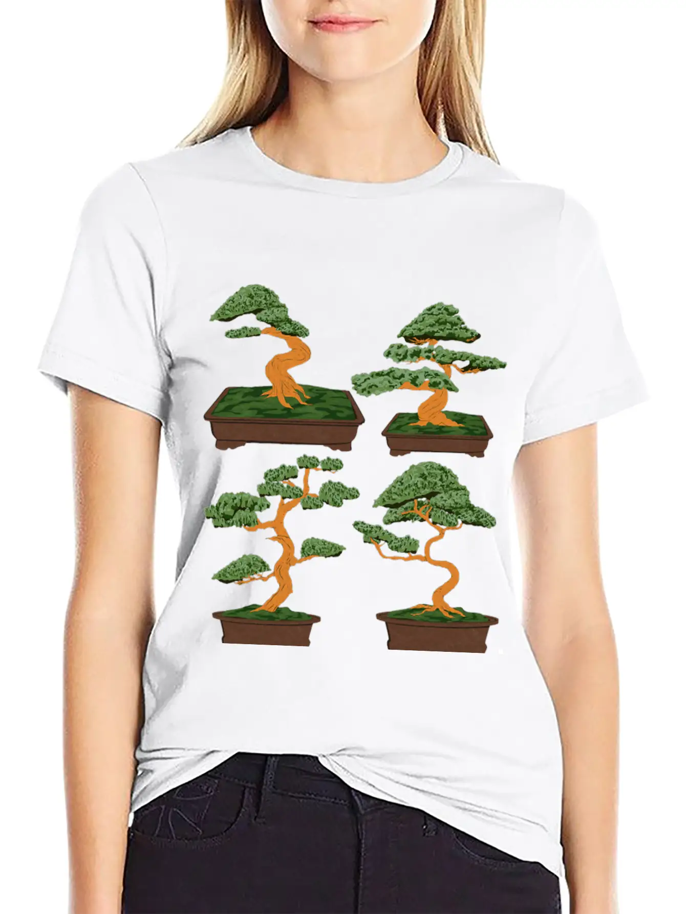 Japanese Culture Aesthetic Zen Buddhist Bonsai Timeless Short Sleeve Tee – Comfy And Minimalist Design