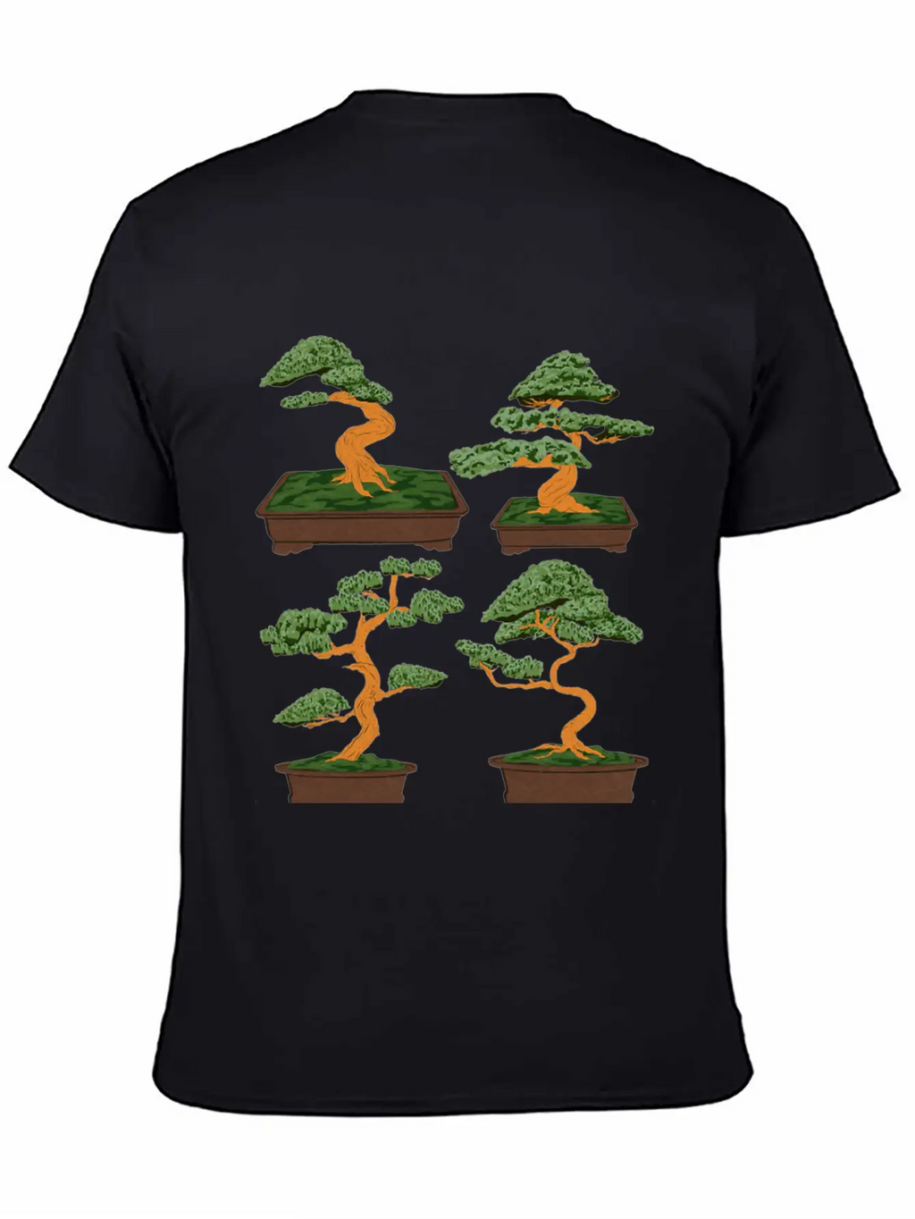 Japanese Culture Aesthetic Zen Buddhist Bonsai Timeless Short Sleeve Tee – Comfy And Minimalist Design