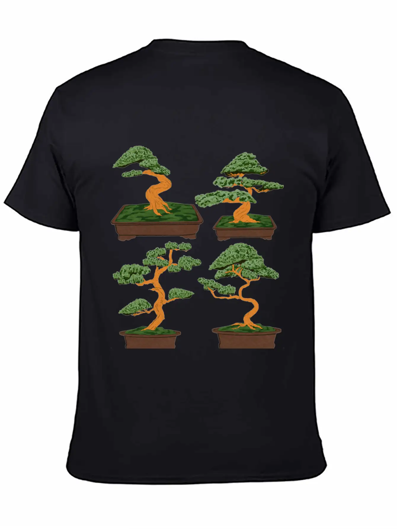 Japanese Culture Aesthetic Zen Buddhist Bonsai Timeless Short Sleeve Tee – Comfy And Minimalist Design