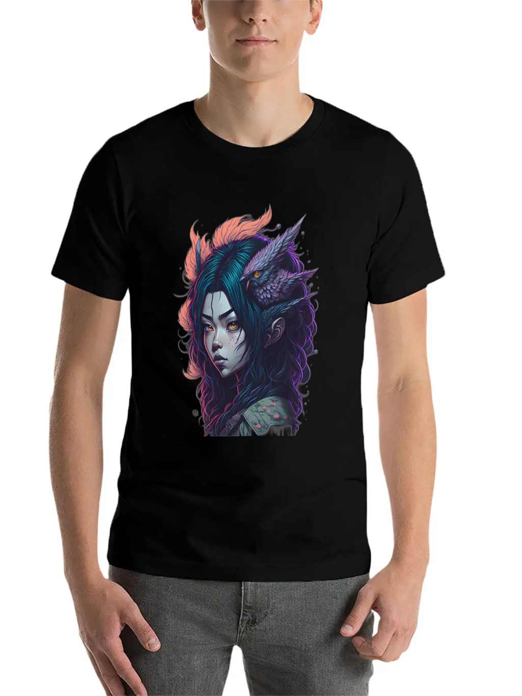 Japanese Street Cyberpunk Tokyo Streetwear Basic Graphic T-Shirt – Daily Comfort In Soft Cotton