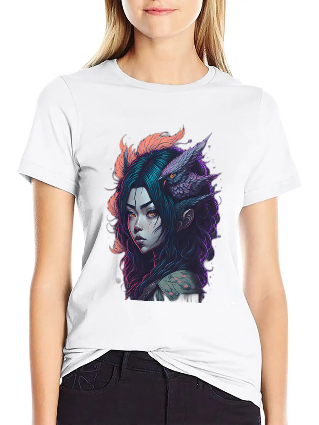 Japanese Street Cyberpunk Tokyo Streetwear Basic Graphic T-Shirt – Daily Comfort In Soft Cotton