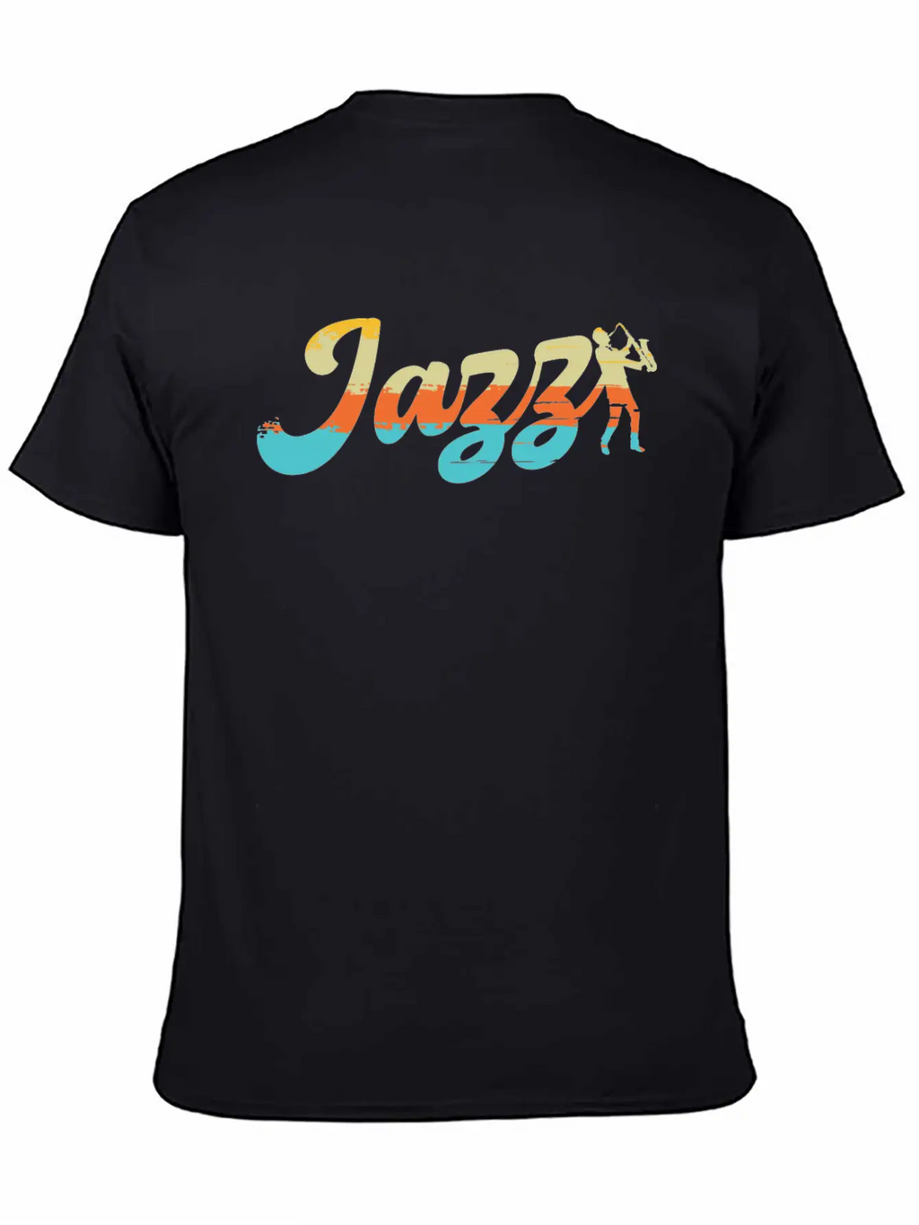 Jazz Classic Song Saxophone Wind Instrument Sounds Relaxed Everyday Tee – Lightweight And Durable Cotton