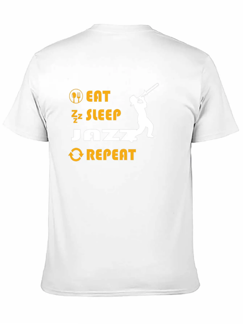 Jazz Graphic Tee Breathable Soft Cotton T-Shirt – Timeless Casual Look