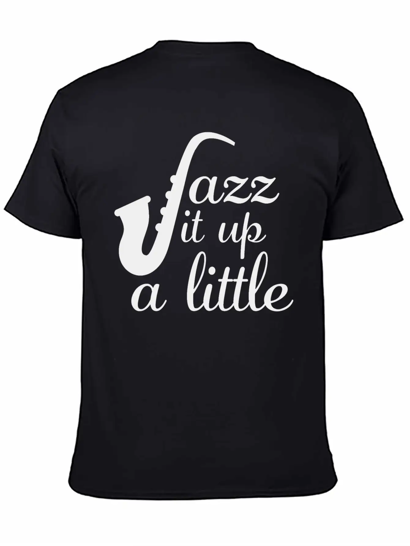 Jazz - Jazz It Up A Little Basic Graphic T-Shirt – Daily Comfort In Soft Cotton