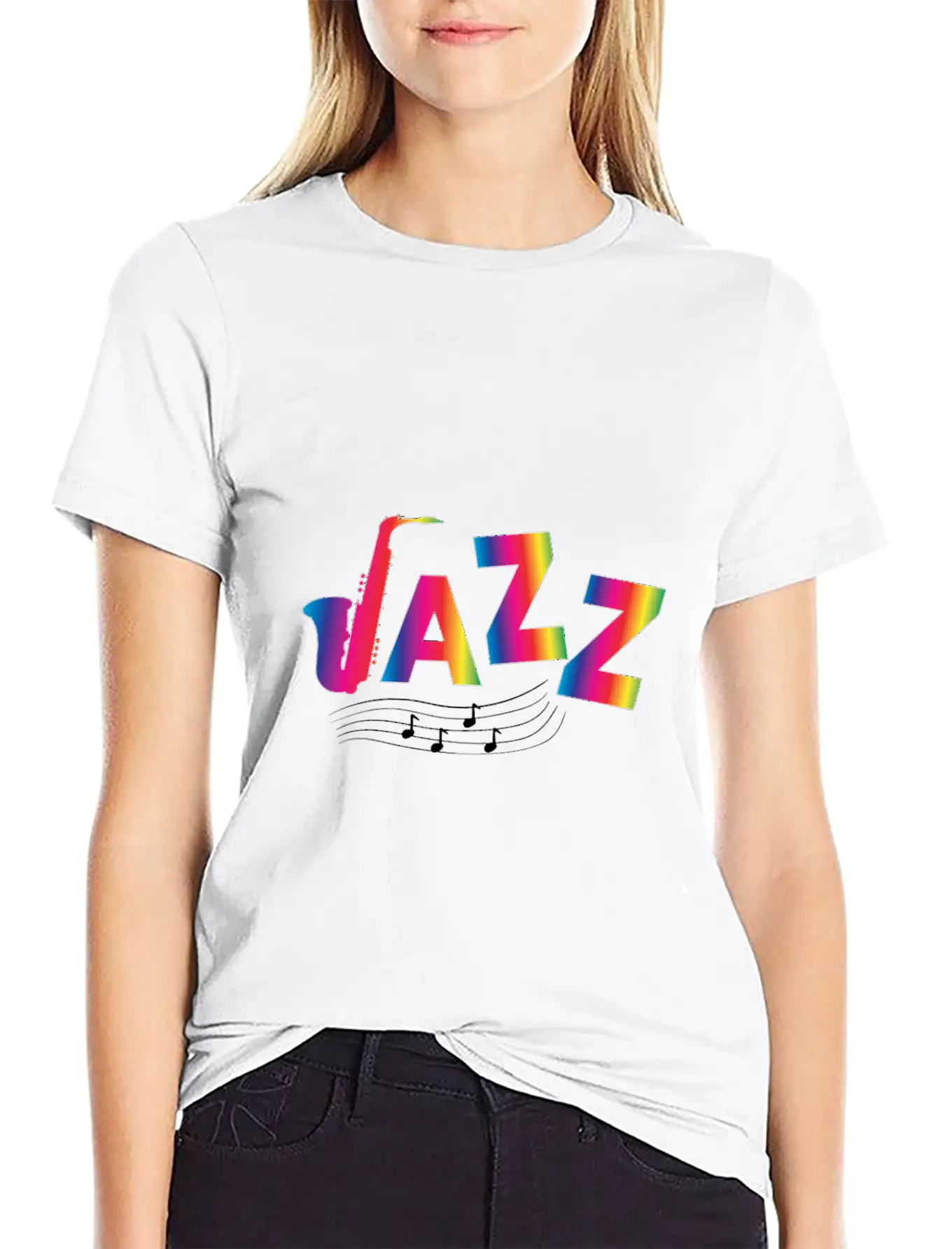 Jazz Music Saxophone Musical Instrument Musician Classic Cotton Tee – Unisex Comfort For Any Season