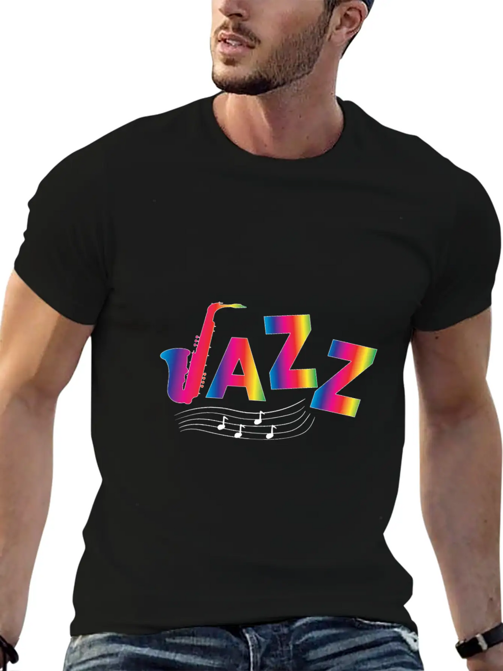 Jazz Music Saxophone Musical Instrument Musician Classic Cotton Tee – Unisex Comfort For Any Season
