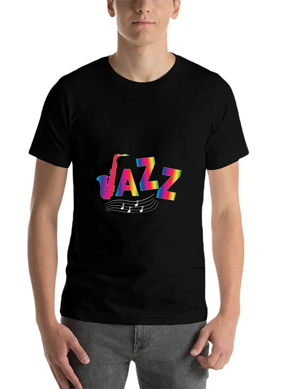 Jazz Music Saxophone Musical Instrument Musician Classic Cotton Tee – Unisex Comfort For Any Season