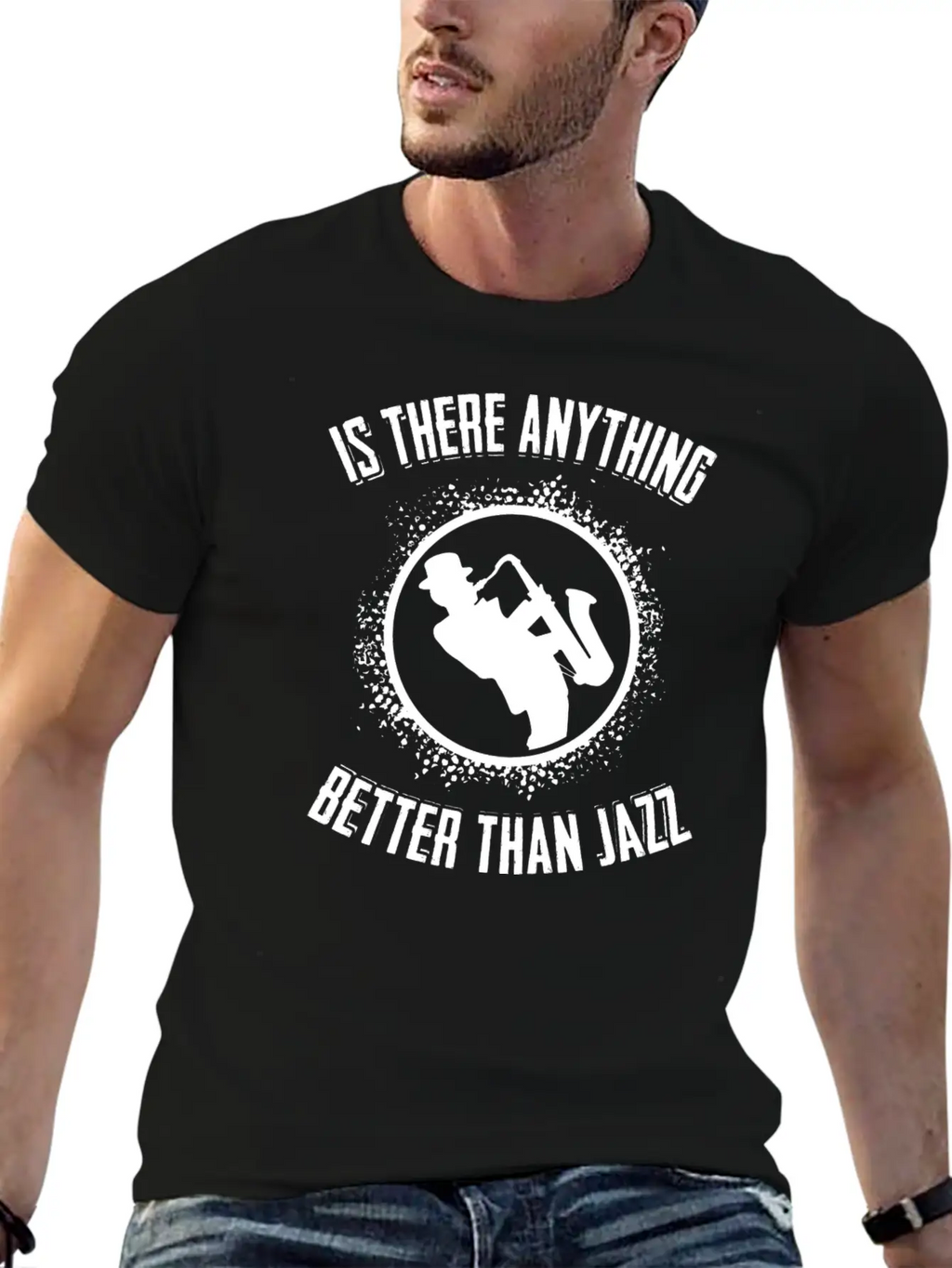 Jazz - Music - Saxophone - Sax - Rythm - Trumpet Timeless Short Sleeve Tee – Comfy And Minimalist Design