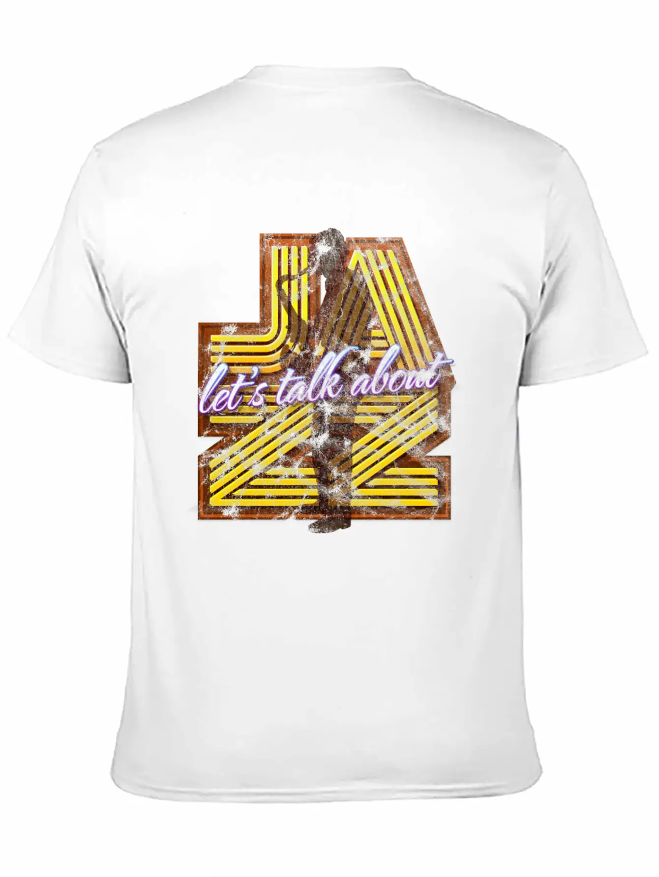 Jazz Retro Vintage Gift Basic Graphic T-Shirt – Daily Comfort In Soft Cotton