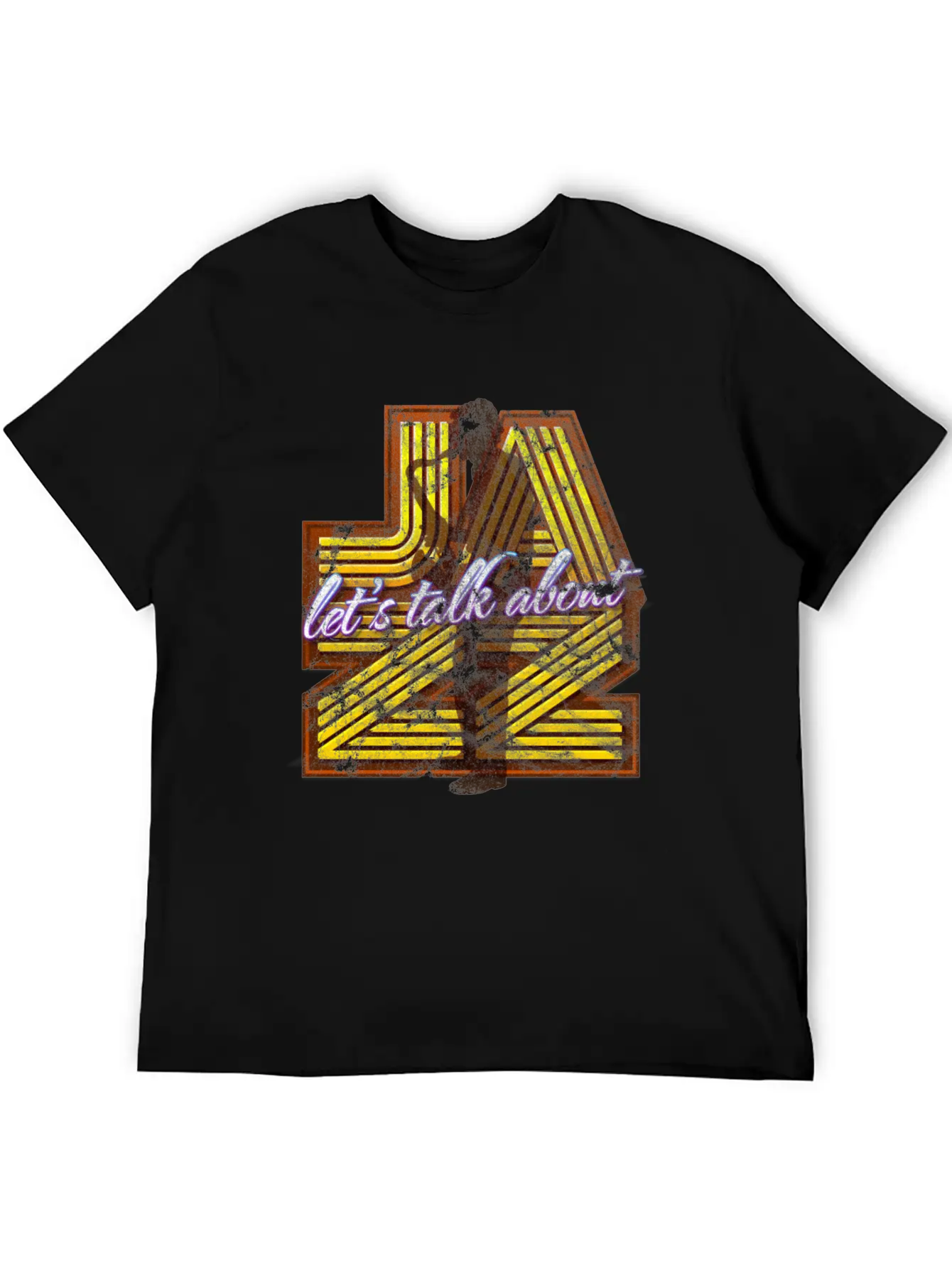 Jazz Retro Vintage Gift Basic Graphic T-Shirt – Daily Comfort In Soft Cotton