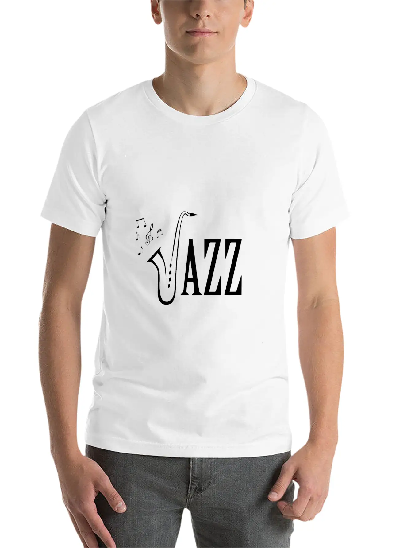 Jazz Shirt For Musicians - Cool Music Lovers Shirt Timeless Short Sleeve Tee – Comfy And Minimalist Design