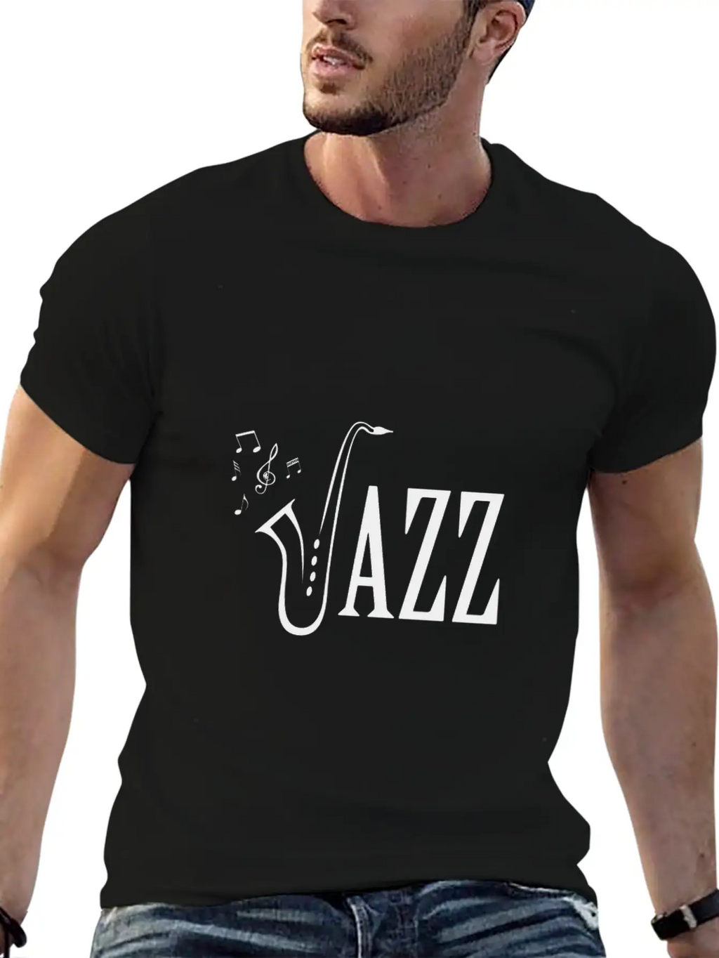 Jazz Shirt For Musicians - Cool Music Lovers Shirt Timeless Short Sleeve Tee – Comfy And Minimalist Design