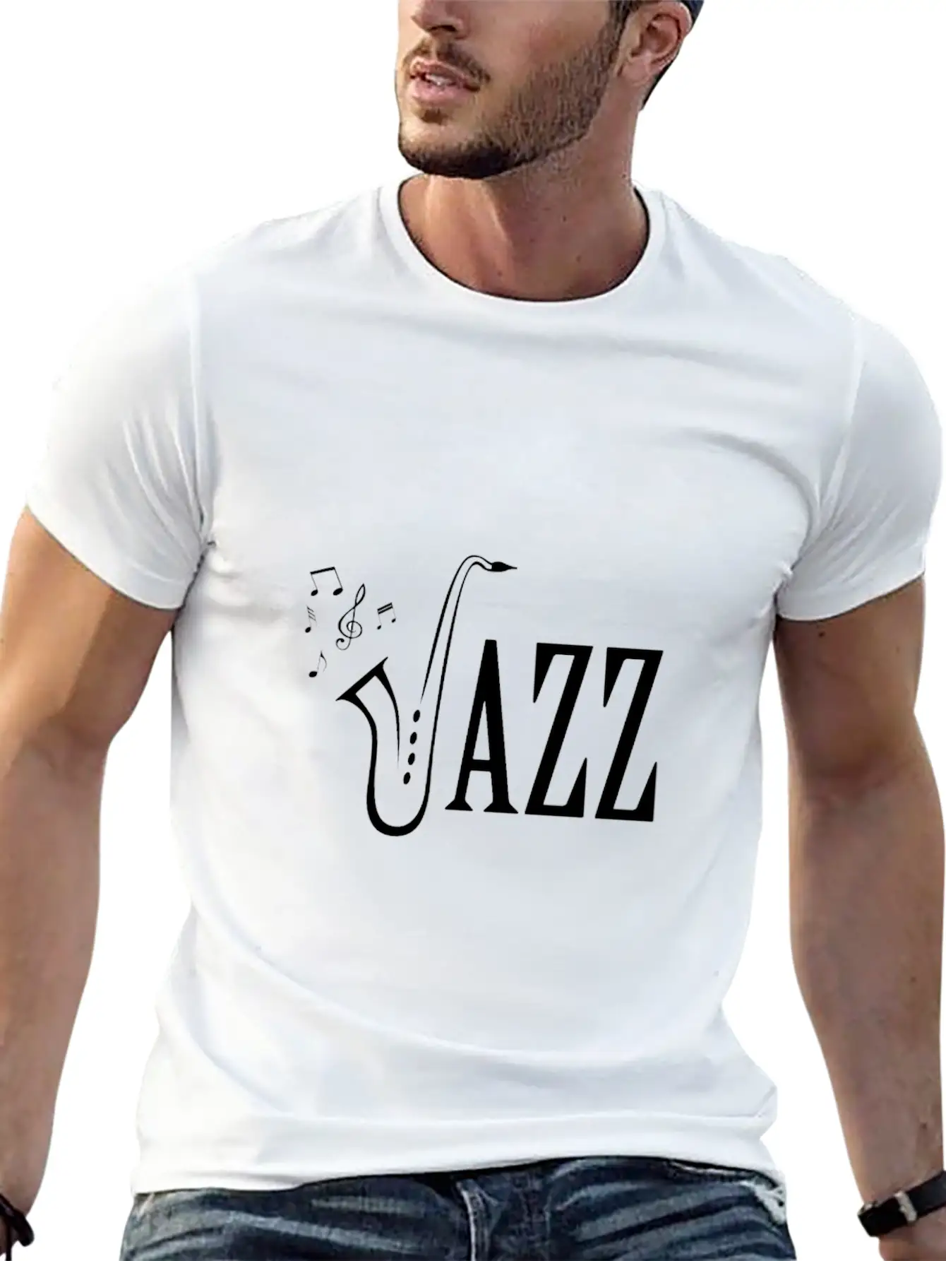 Jazz Shirt For Musicians - Cool Music Lovers Shirt Timeless Short Sleeve Tee – Comfy And Minimalist Design