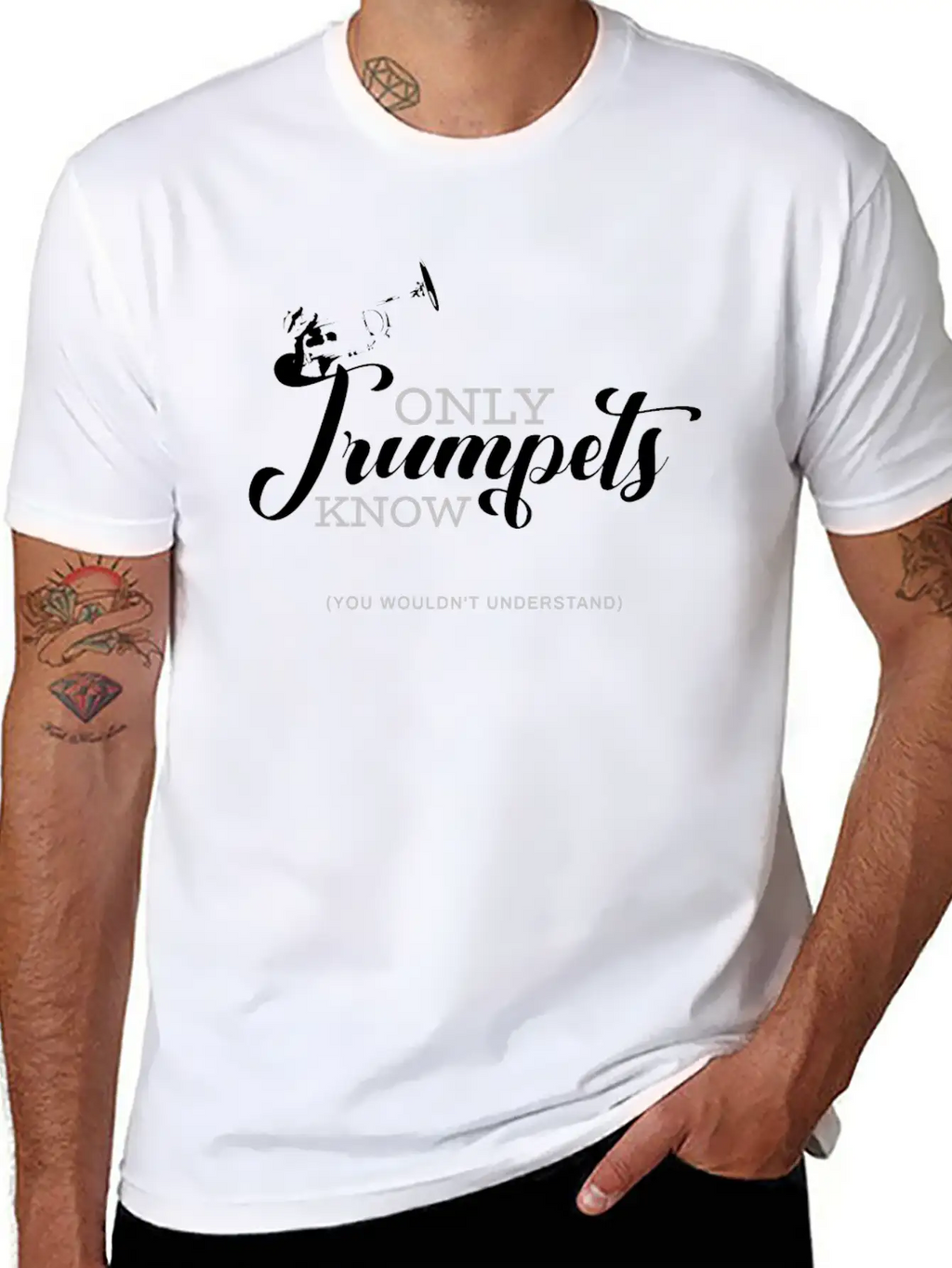 Jazz Soul Blues Music Musician Rhythm Gift Modern Fit Casual T-Shirt – Clean And Versatile Design