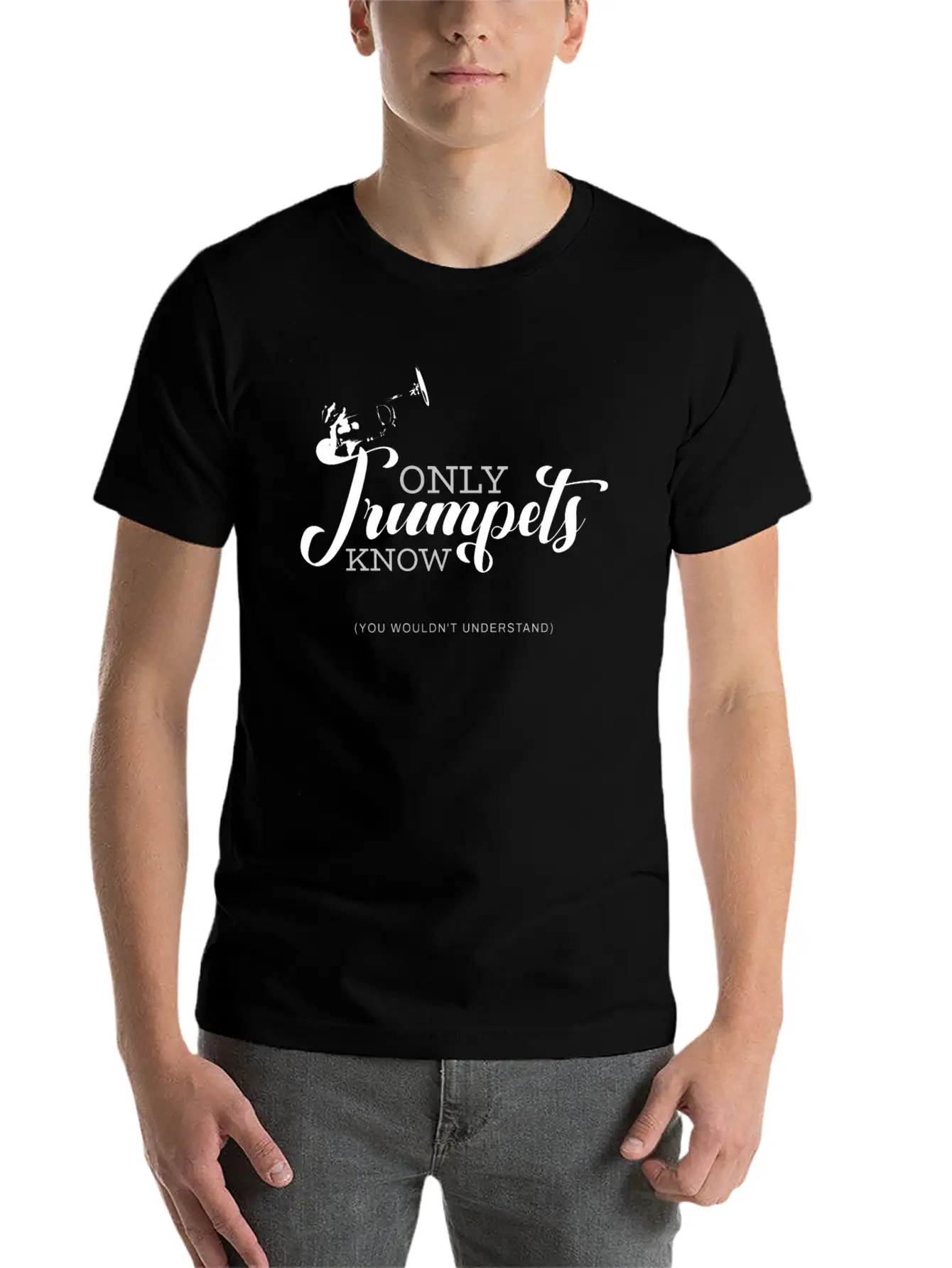 Jazz Soul Blues Music Musician Rhythm Gift Modern Fit Casual T-Shirt – Clean And Versatile Design