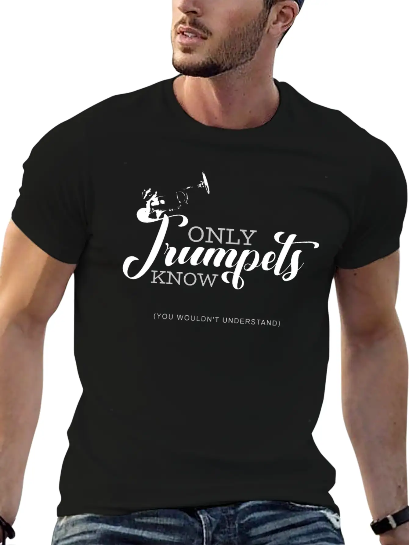 Jazz Soul Blues Music Musician Rhythm Gift Modern Fit Casual T-Shirt – Clean And Versatile Design