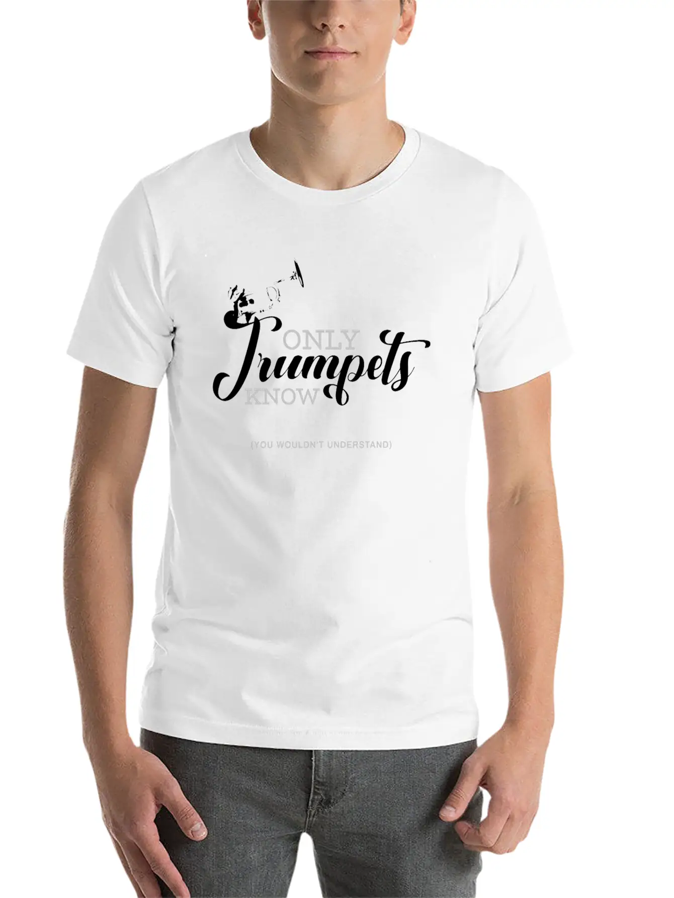 Jazz Soul Blues Music Musician Rhythm Gift Modern Fit Casual T-Shirt – Clean And Versatile Design