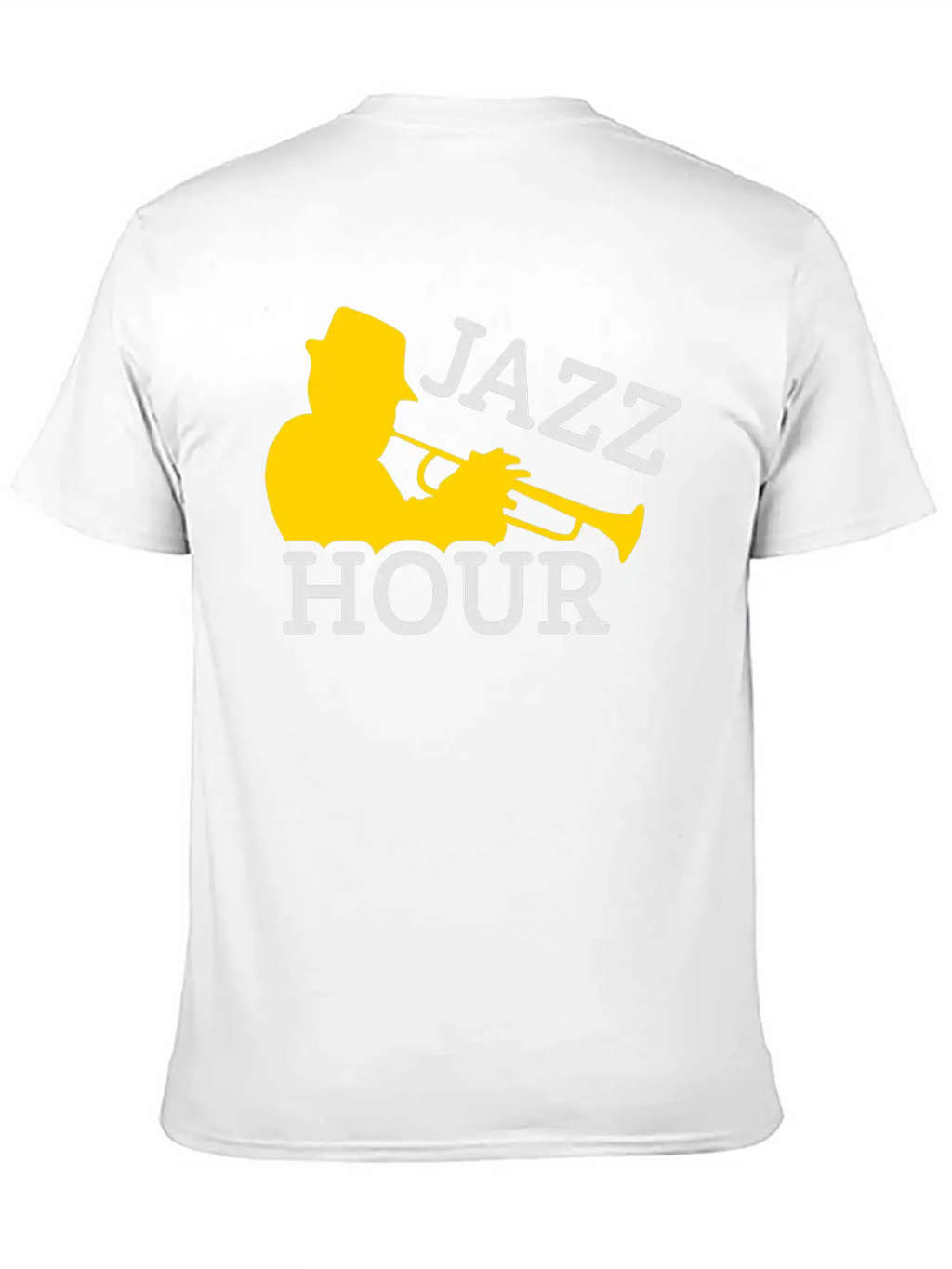 Jazz Trumpet Player Unisex Casual T-Shirt – Clean Design For Daily Comfort
