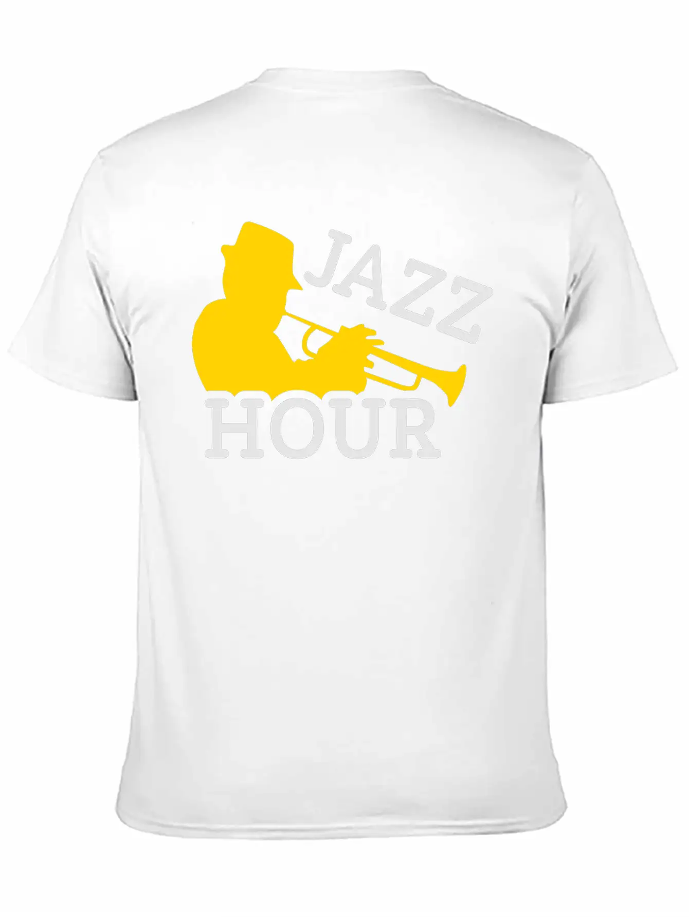 Jazz Trumpet Player Unisex Casual T-Shirt – Clean Design For Daily Comfort