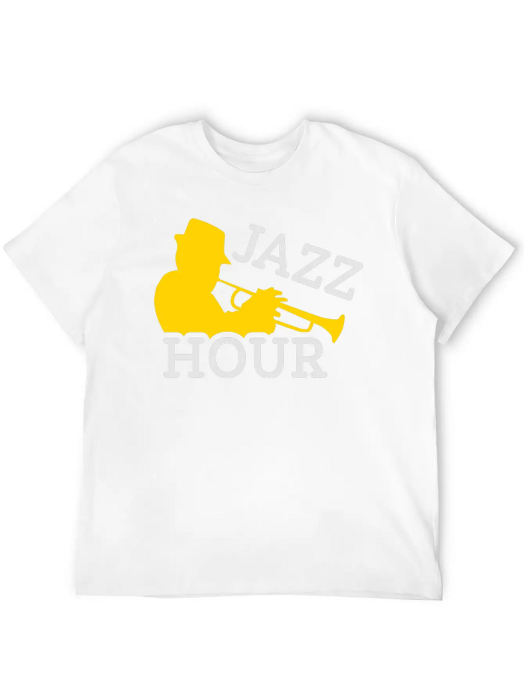 Jazz Trumpet Player Unisex Casual T-Shirt – Clean Design For Daily Comfort