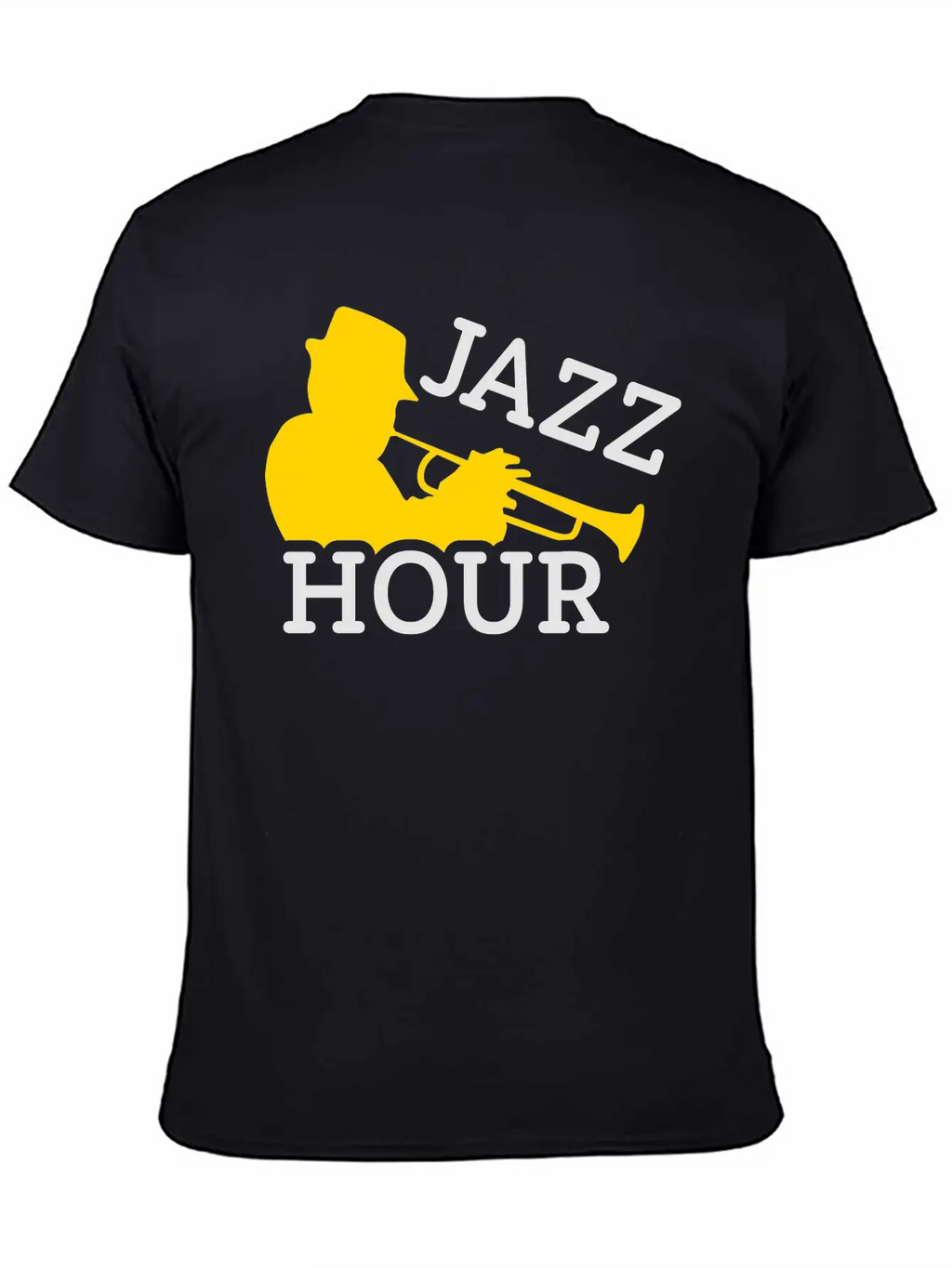 Jazz Trumpet Player Unisex Casual T-Shirt – Clean Design For Daily Comfort