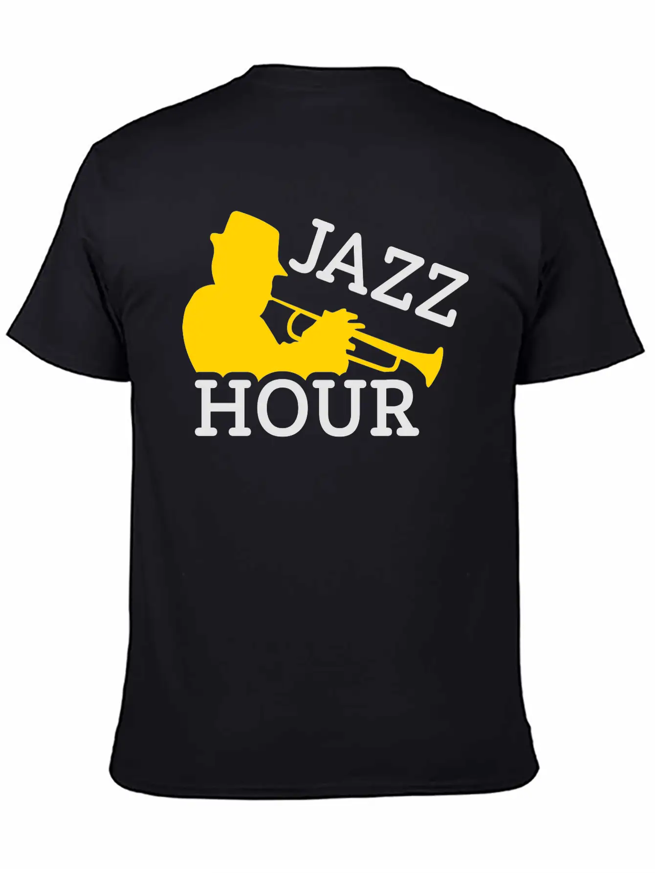 Jazz Trumpet Player Unisex Casual T-Shirt – Clean Design For Daily Comfort