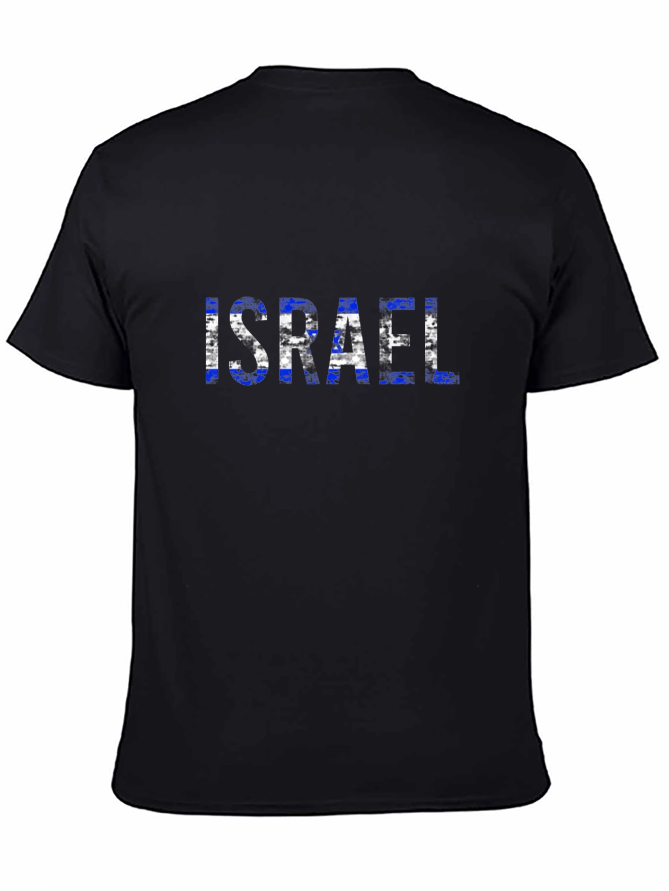 Israel Flag T-Shirt - Distressed Print