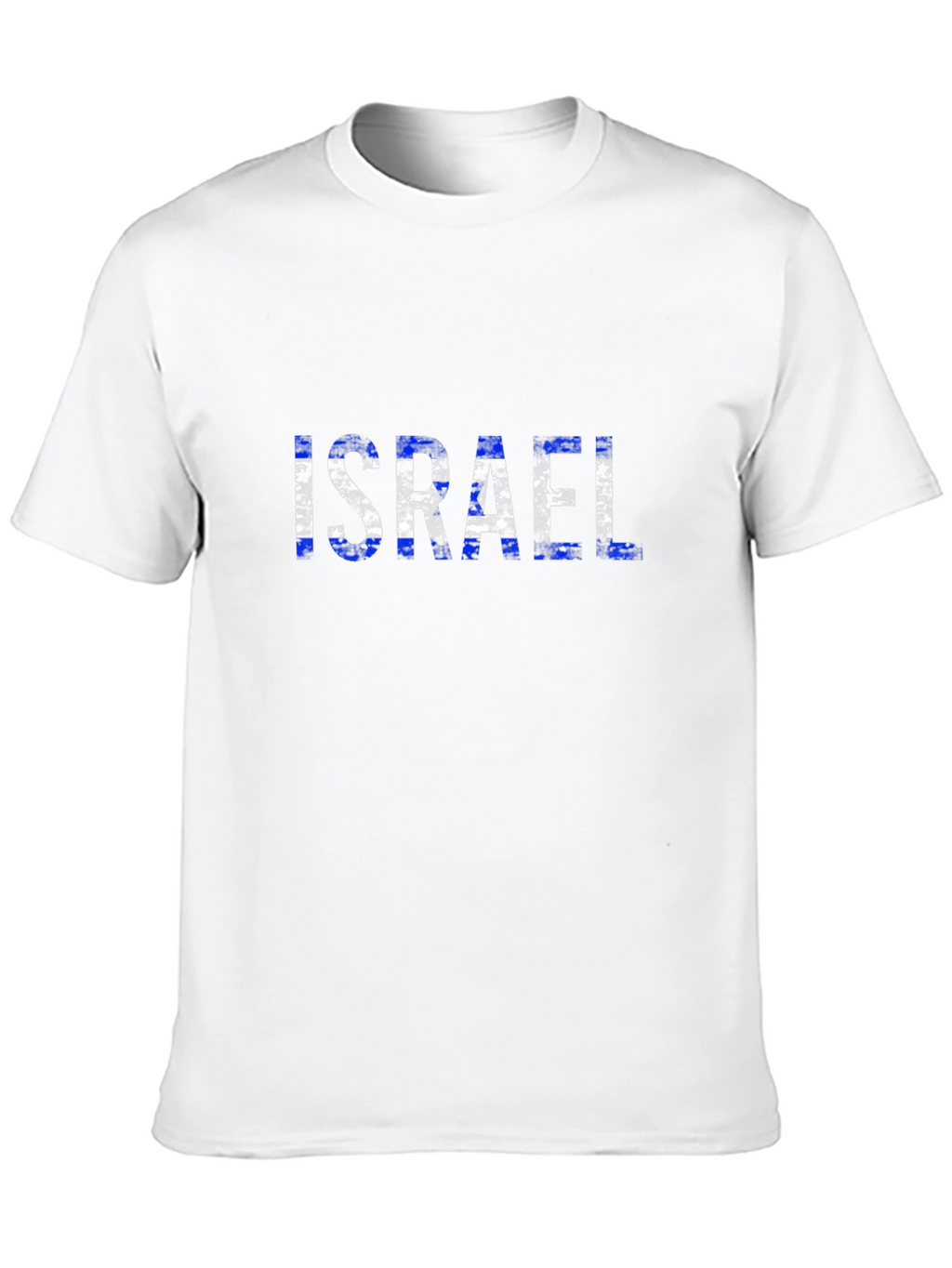 Israel Flag T-Shirt - Distressed Print