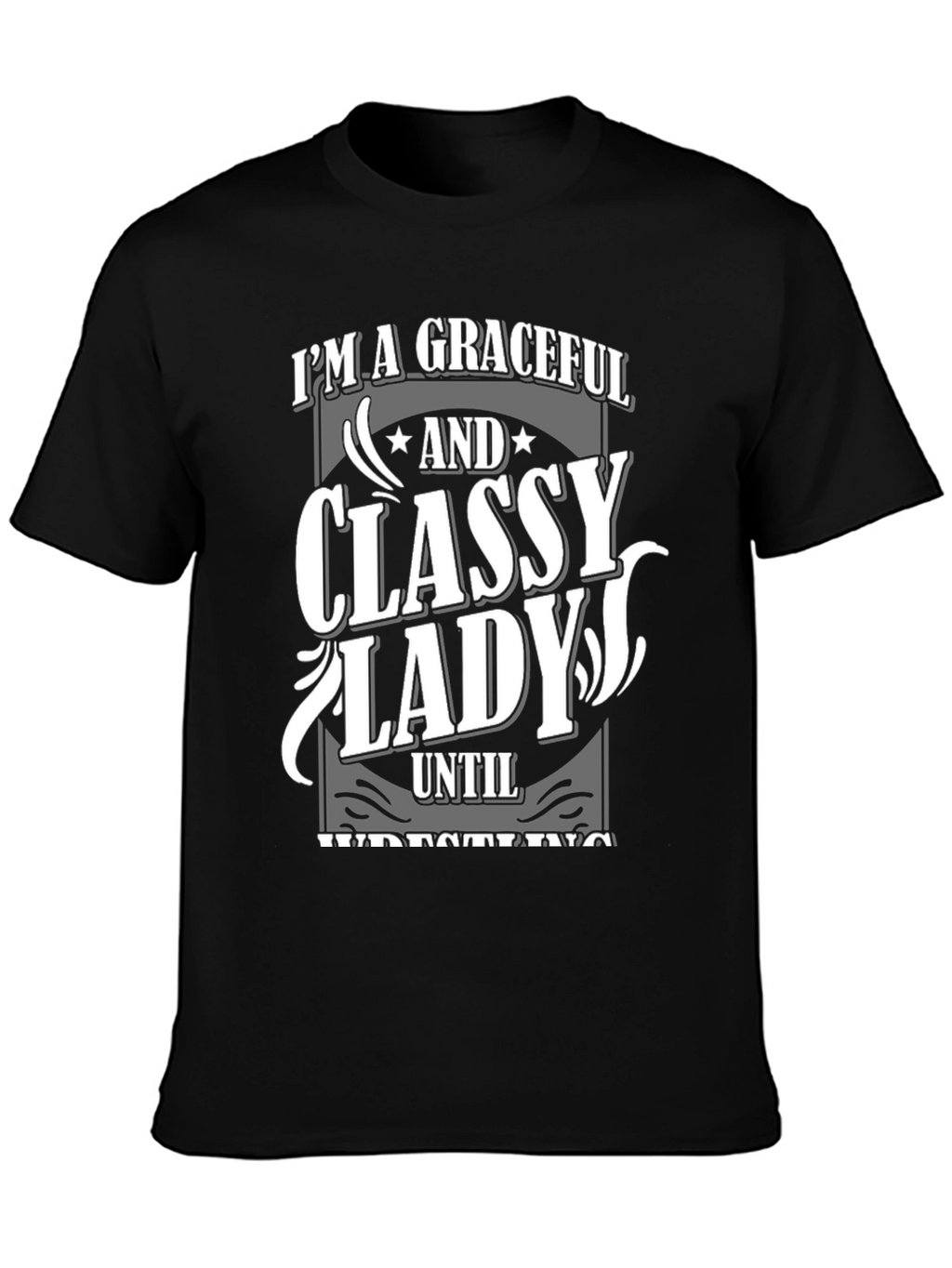 Graceful Classy Lady Graphic T-Shirt