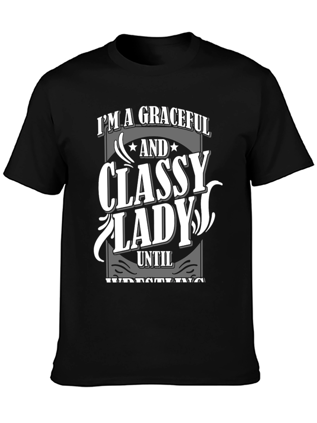 Graceful Classy Lady Graphic T-Shirt