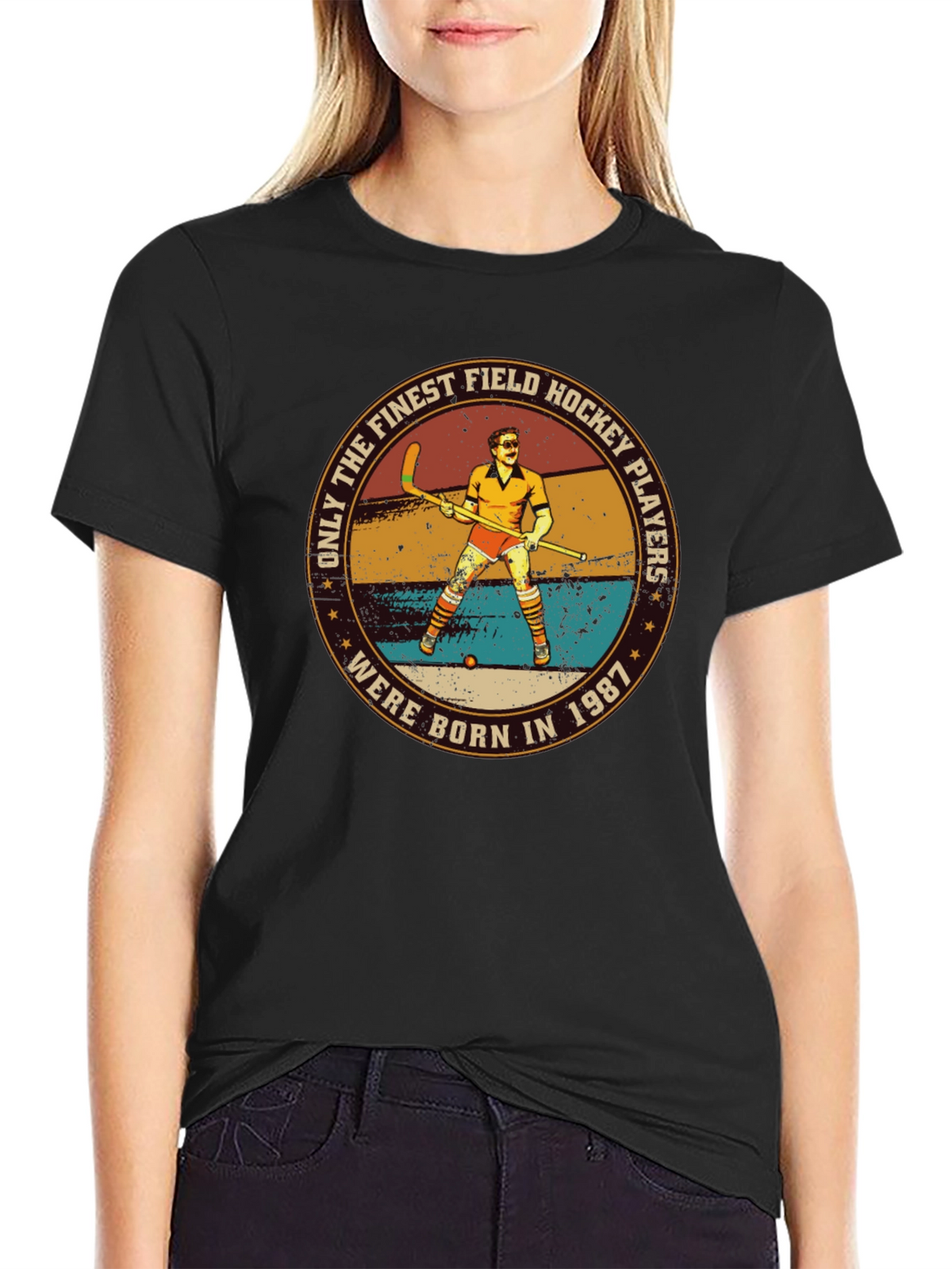 Vintage 1987 Field Hockey T-Shirt