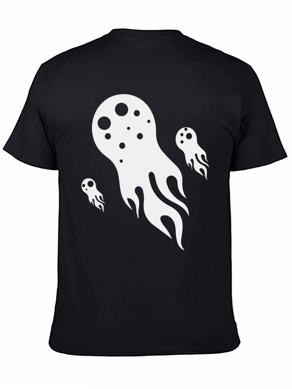 Jellyfish Comet Water Marine Animals Basic Graphic T-Shirt – Daily Comfort In Soft Cotton