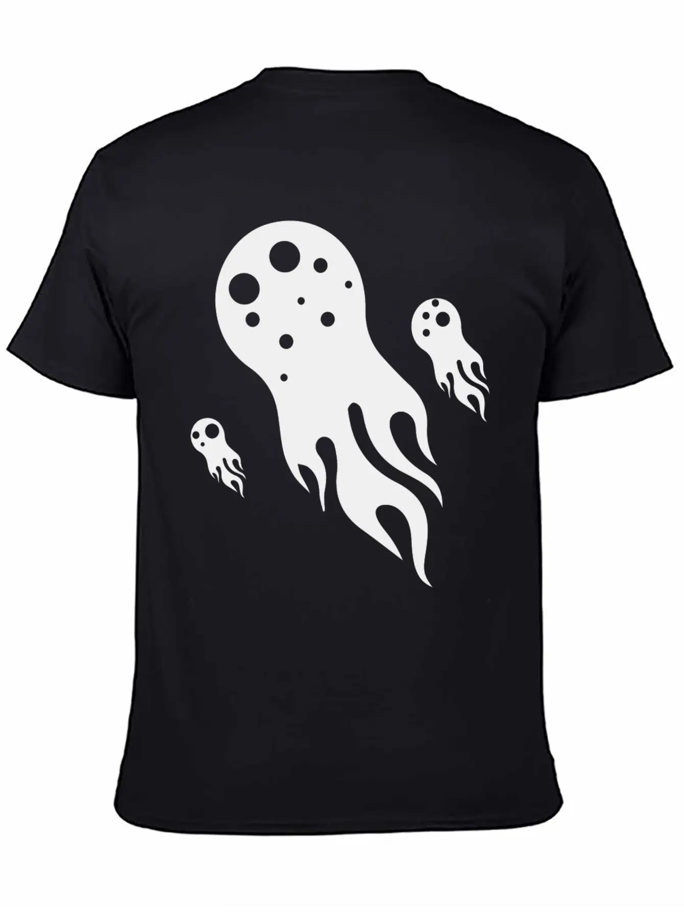 Jellyfish Comet Water Marine Animals Basic Graphic T-Shirt – Daily Comfort In Soft Cotton