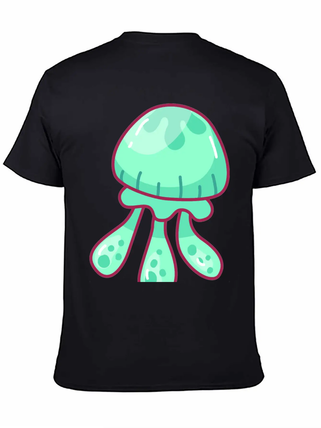 Jellyfish Hand Drawn Essential Cotton Tee For Daily Outfits – Unisex Style