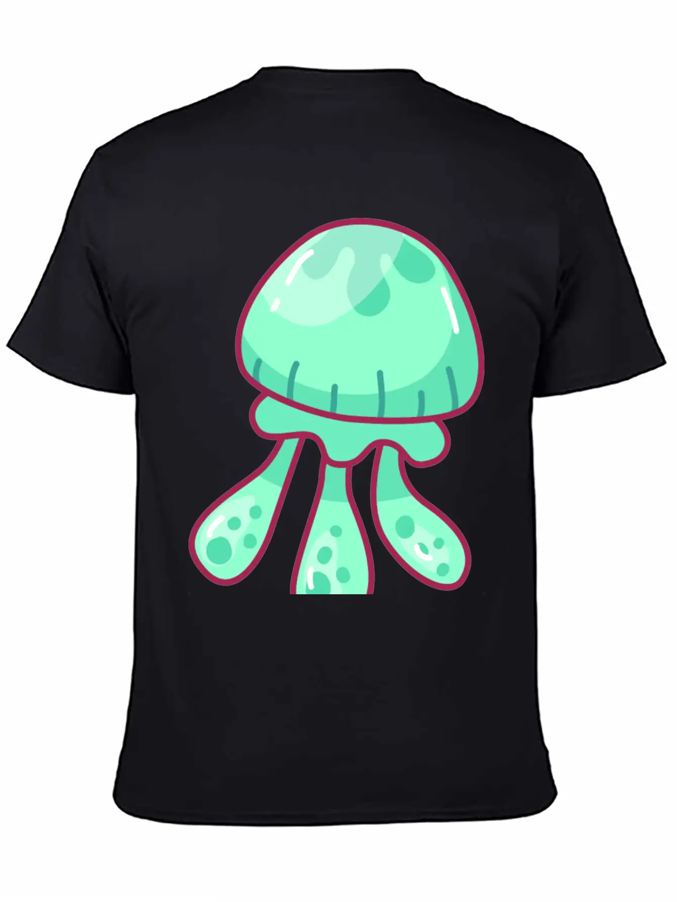 Jellyfish Hand Drawn Essential Cotton Tee For Daily Outfits – Unisex Style
