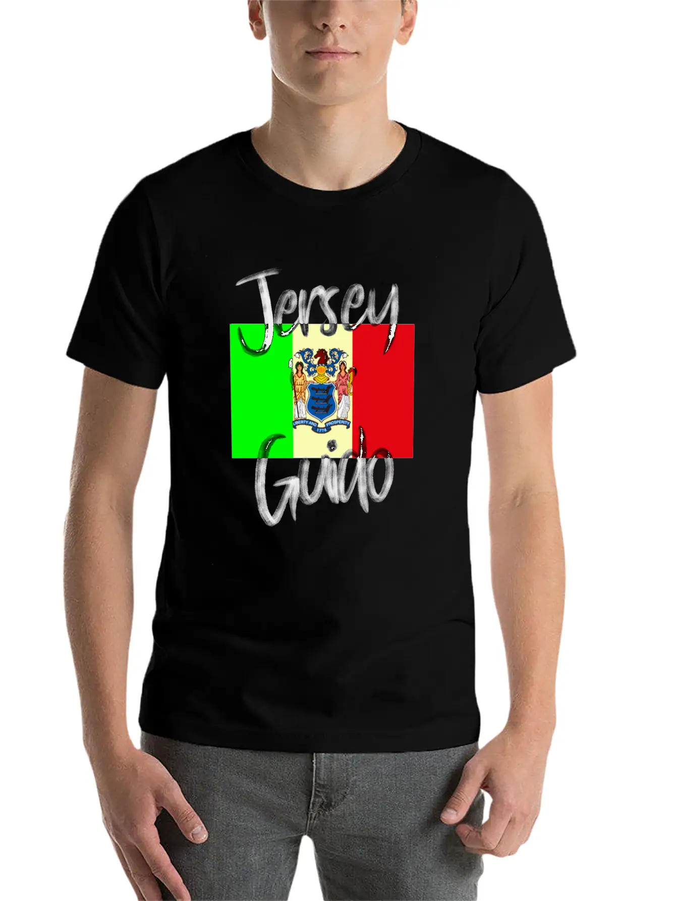 Jersey GuidoProud Italalian Team Italian USAFamily Timeless Short Sleeve Tee – Comfy And Minimalist Design